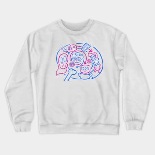 Crazy Tornado Crewneck Sweatshirt